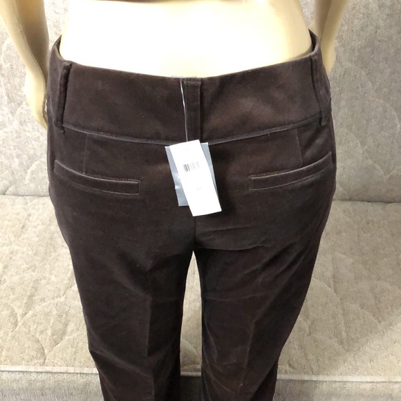 🌺🌺 TWO NWT ANN TAYLOR VELVET PANTS SIZE 8 - Picture 8 of 16